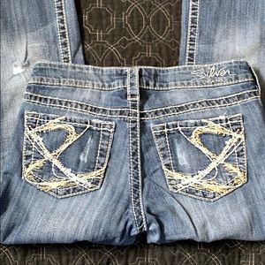 Silver jeans